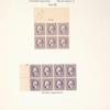 3c violet Washington block of six