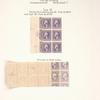 3c violet Washington block of six