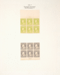 13c apple green Franklin block of six