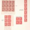 2c rose Washington block of twelve
