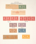 1c green Washington pair