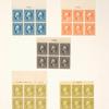 5c blue Washington block of six
