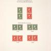 1c green Franklin pair