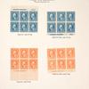5c blue Washington block of six