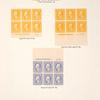 10c yellow Washington block of six