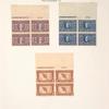 3c violet James Monroe block of four