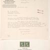 Letter from Eugene Klein to Benjamin K. Miller