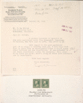 Letter from Eugene Klein to Benjamin K. Miller