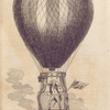 An exact representation of Mr. Lunardi's balloon travelling with himself