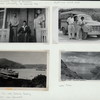 Babiat Situmorang, Radja of Harianboho and Timbul Situmorang, 28 September 1956 (top left) ; Sajat and Jusuf Said (top right) ; Sumatra, Pulu Weh Island, Sabang (bottom left) ; Lake Toba (bottom right)