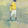 A jockey at Cumberland Pen.