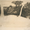 Grand croquis de paysage.