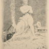 [La statue de la Résistance, par Falguière.]