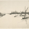 Vue de la Tamise (prise de Limehouse).