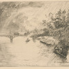 Vue du Pont des Saints Pères.