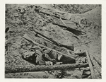 Dead soldier in trench, Petersburg.