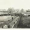 Union troops entering a city