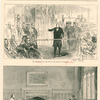 Mr. Bradlaugh at the bar of the House of Commons; The prison in the Clock Tower of Westmnster. (The Illustrated London News, Saturday July 3, 1880.)
