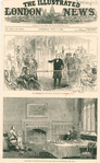 Mr. Bradlaugh at the bar of the House of Commons; The prison in the Clock Tower of Westmnster. (The Illustrated London News, Saturday July 3, 1880.)