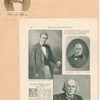 Charles Bradlaugh. Born 1833. [One picture and a book page with three portraits]
