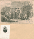 Bivouac of rebel troops at General Bragg's camp at Warrington, Pensacola; Braxton Bragg.
