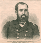 Lieutenant [Daniel Lawrence] Braine, U.S.N., commanding the "Monticello."