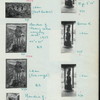 Paintings, by Hendra G[unawan] ; Wooden figure, by Amrus Natulsja, 1955