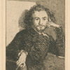 Baudelaire, d'après un portrait d'Émile Deroy.