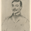 Henri Beraldi, gravé d'après nature.