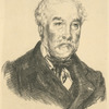 Adrien Dubouché, fondateur du musée céramique de Limoges, d'après nature.