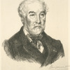Adrien Dubouché, fondateur du musée céramique de Limoges, d'après nature.