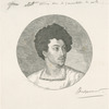 Alexandre Dumas, peint d'après nature à l'époque ou il composa Henri III, 1828.