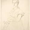 Madame Granger, d'après Ingres.