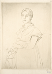 Madame Granger, d'après Ingres.