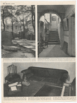 Exterior and interior of the parsonage at Haworth, where the Brontës lived.
