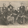Okubo, Kido, Iwakura, C. Walcott Brooks, consul of Japan, San Francisco, M.E. Rice, interpreter, C.E. Delong, U.S. minister, Ito, Yamakuchi.