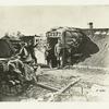 Bomb-proof hut in fort