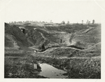 Confederate breastworks in front of Petersburg, Va., 1865