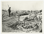 Soldier on picket, Petersburg lines