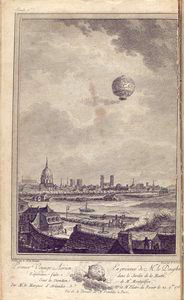 Description des experiences de la machine aerostatique de MM. de Montgolfier