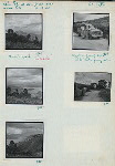 Lake Toba as seen from road near Tele ; Sajab and Jusuf Said with "unta jang setia" (August 28, 1956)