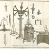 Illustration depicting detailed parts of machinery operation.