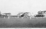 Queen's Park Cricket Ground and Pavilion.
