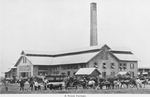 A sugar factory.