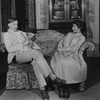 Alfred Lunt as Babe Callahan and Clare Eames as Carrie Callahan.