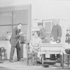 L to R: Earle Larimore (George Callahan), Clare Eames (Carrie Callahan), Philip Leigh (Ben McCobb) and Albert Perry (Captain Ned McCobb).