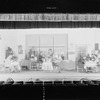L to R: Alfred Lunt (Babe Callahan), Maurice McRae (1st Federal man), Margalo Gillmore (Jenny), Morris Carnovsky (2nd Federal man), Earle Larimore (George Callahan), Albert Perry (Ned McCobb) and Clare Eames (Carrie Callahan).