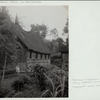 Minangkabau - People and Architecture. Traditional Minangkabau house, Padang Highlands, Sumatra