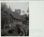 Minangkabau - People and Architecture. Traditional Minangkabau house, Padang Highlands, Sumatra