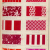 Cotton printing (acid wool colours printed with alumina mordant).